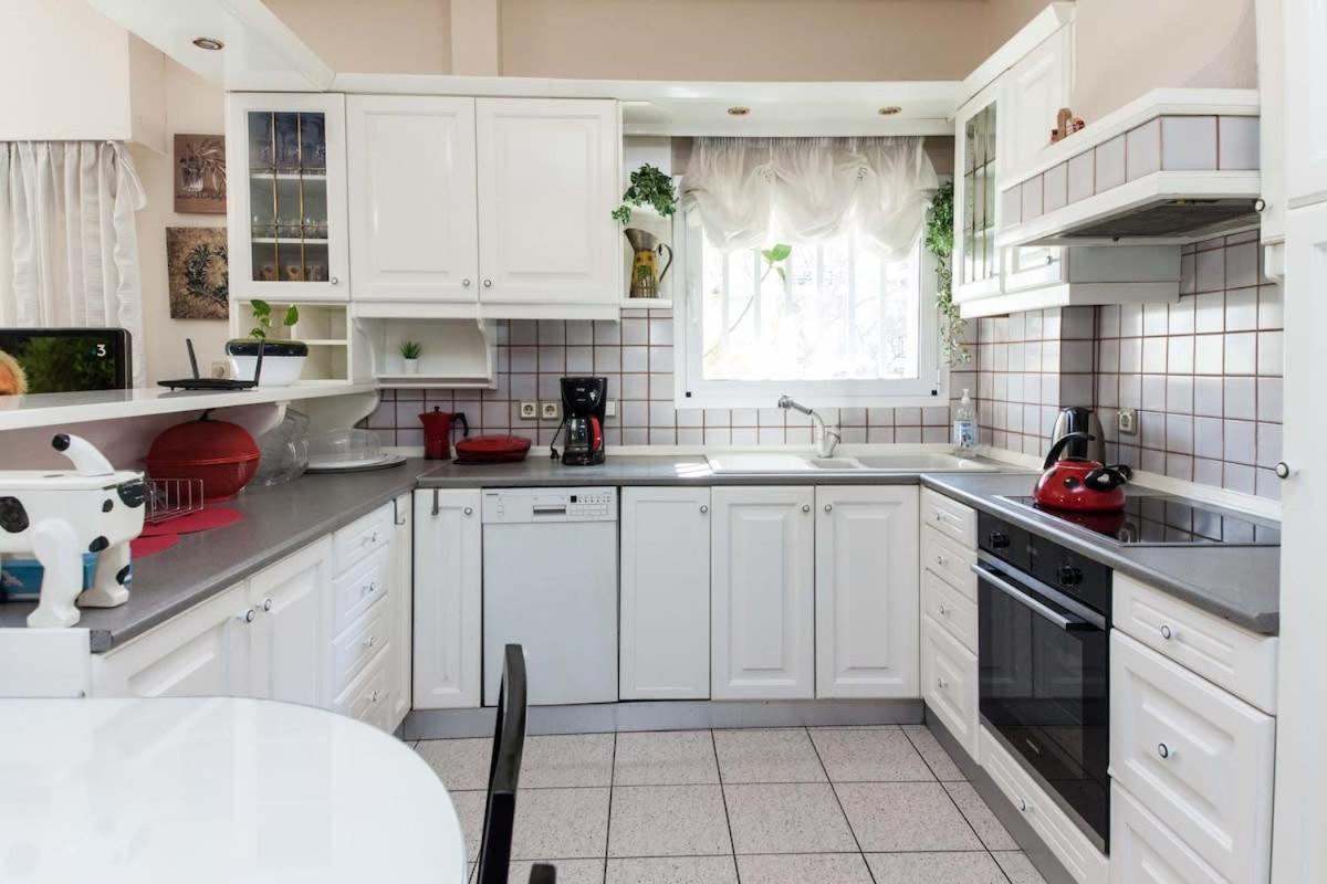 Classical Beauty 3bd In Peacefull Nea Filothei Apartment