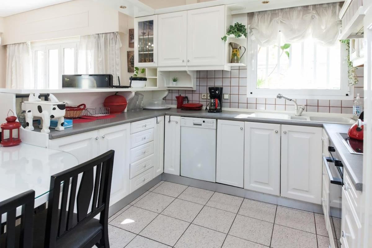 Classical Beauty 3bd In Peacefull Nea Filothei Apartment